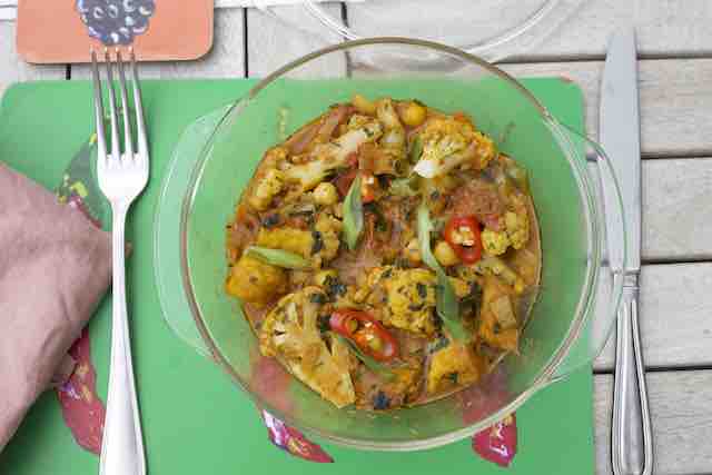 Tikka Masala with Cauliflower & Tofu